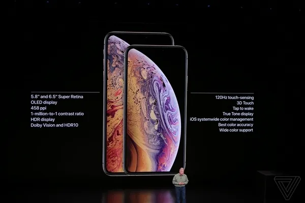 iPhone Xs/Xs Max正式亮相：搭载A12