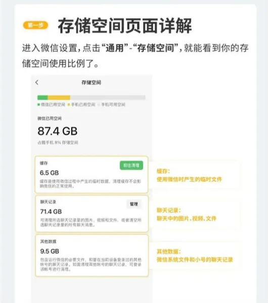 微信怎么清理储存空间不足 微信清