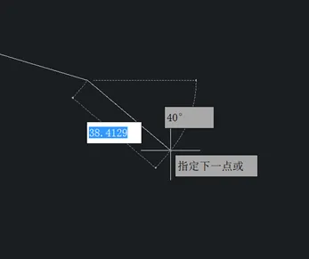 中望CAD命令行中输入坐标和动态输