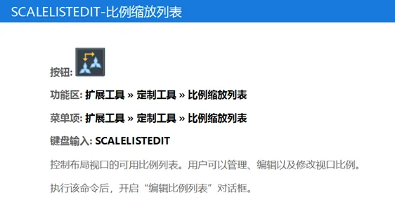 中望CAD中比例缩放列表的使用技巧