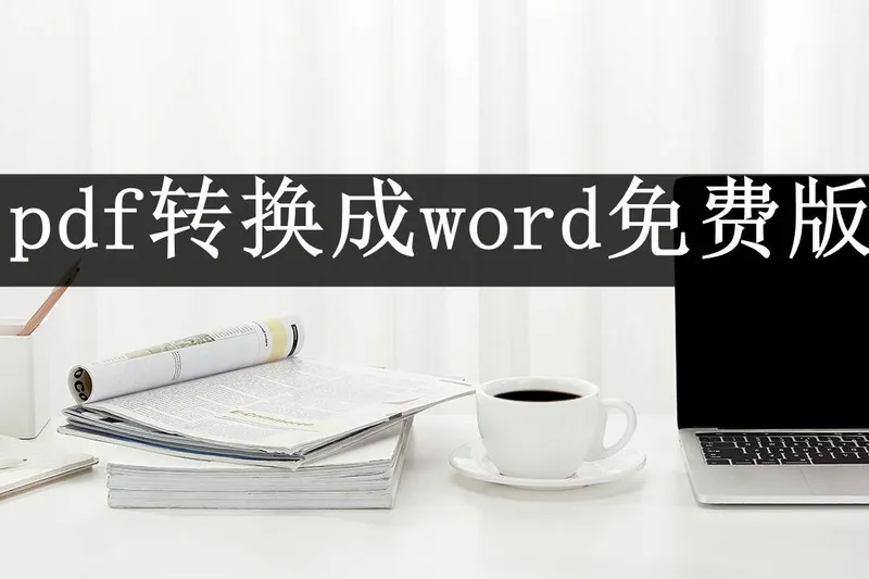 pdf怎么转换成word免费 pdf怎么转w