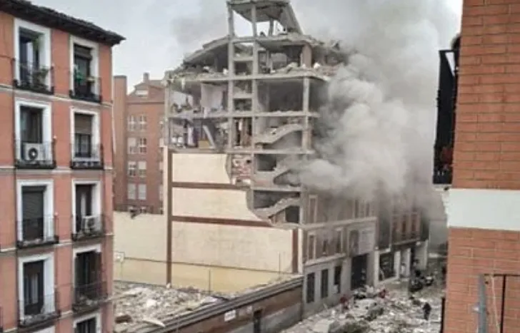 西班牙马德里市中心发生爆炸什么情