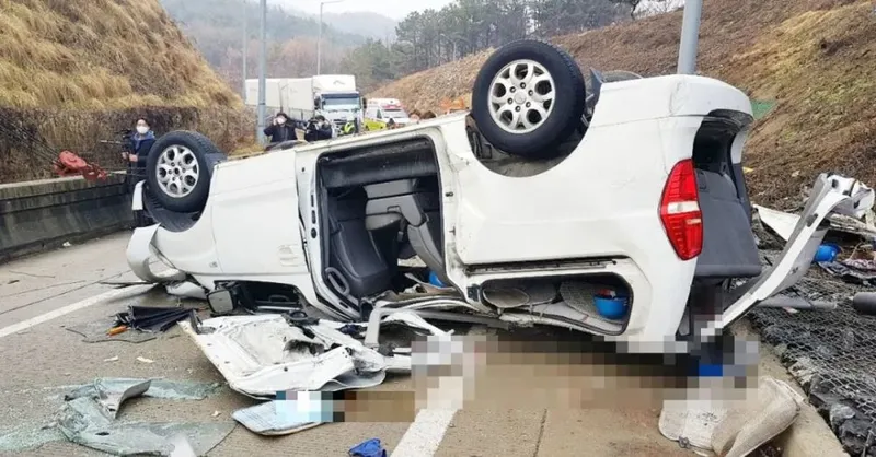 韩国高速车祸致中国公民6死4伤 事