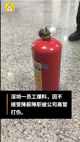 员工不接受降薪被高管打伤什么情况