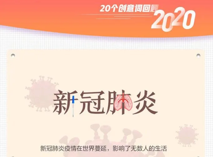 值得收藏!20个创意词回顾2020 20个