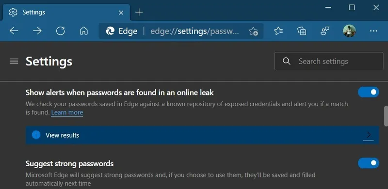 微软 Edge 浏览器本月更新内容：密码泄露警报，垂直标签等