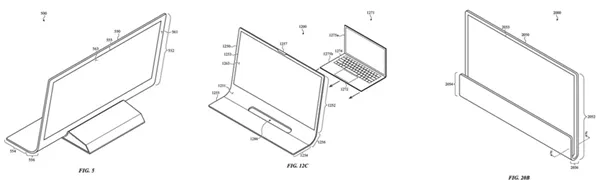 苹果专利曝光iMac全新设计：J形下弯