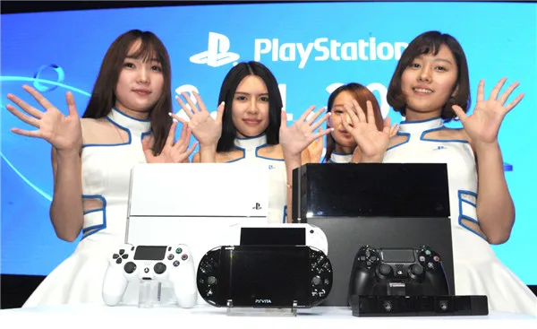 ps4，索尼，主机，美女