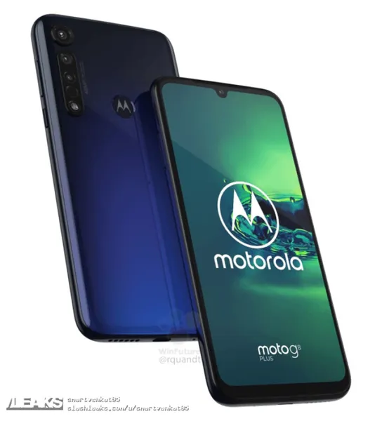 摩托罗拉Moto G8 Plus渲染图曝光：骁