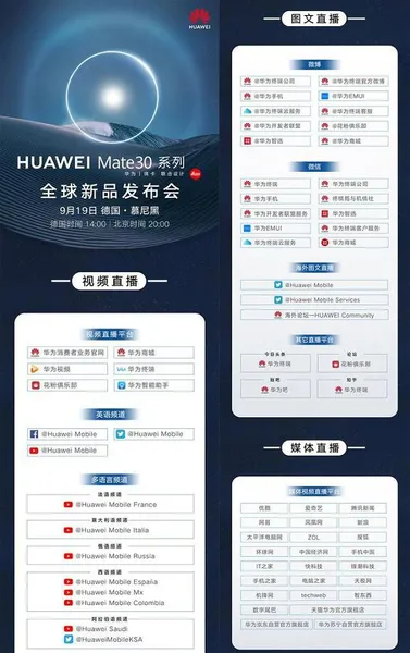 发布会关注度超苹果，华为Mate 30凭