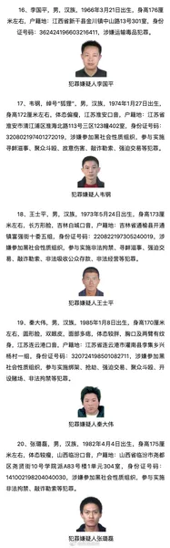 公安部A级通缉令50名抓获一名10万元奖励？公安部50名重大在逃人员资料目录？