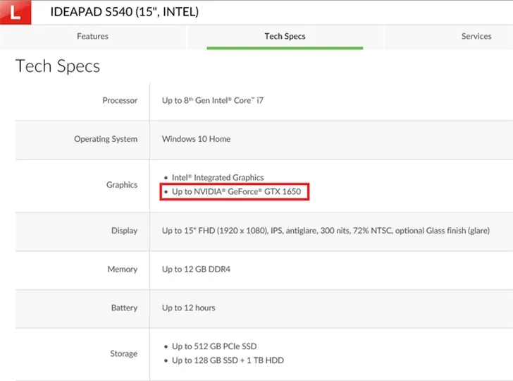 联想旗下IdeaPad S540-15IWL将用上