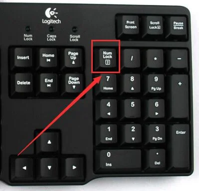 开机数字小键盘默认开启怎么设置wi