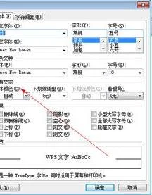 wps中如何设置输入文字红色