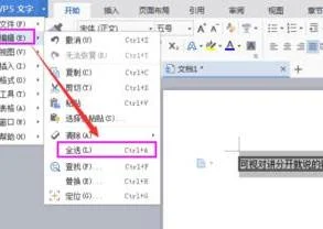 wps如何全选组合