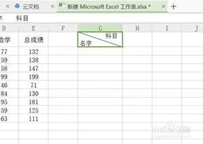 在wps中如何给表格加斜线