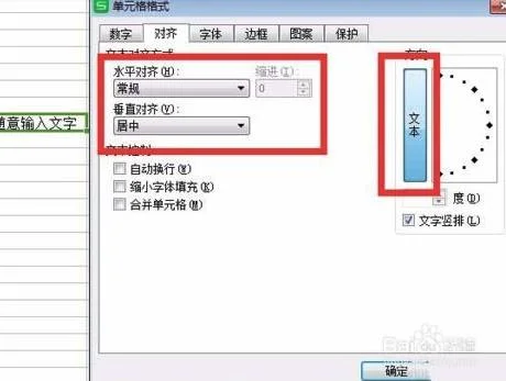 wps表格中如何写入竖向文字