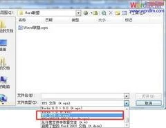 如何在打开文件时用wps打开