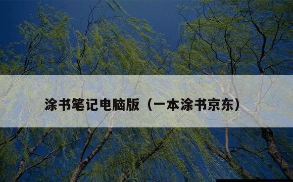 一本涂书京东 | 涂书笔记电脑版