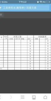 在wps表格里如何做工资表