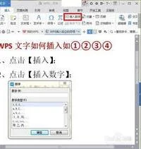 wps如何加圈圈里的数字