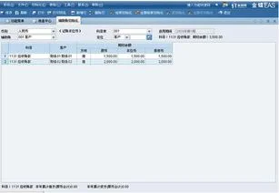 金蝶往来辅助账不能录入金额 | 金