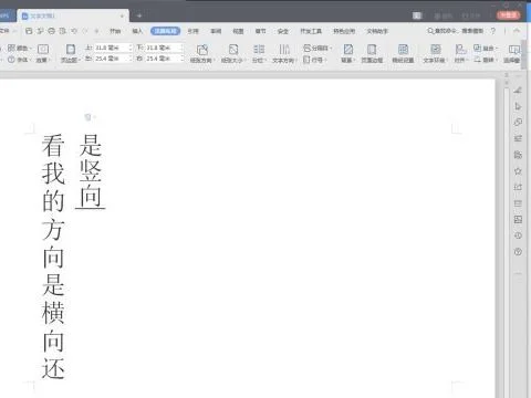 wps如何将文字竖排怎么居中