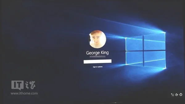 生物识别火热融入，Win10锁屏界面“看脸”显示