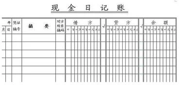 金蝶现金日记账的三种做法