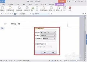 wps给部分页添加页眉 | WPS里边一