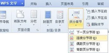 wps如何删除前几页奇偶页眉