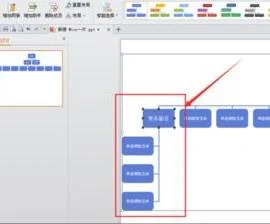 WPS如何制作结构图表