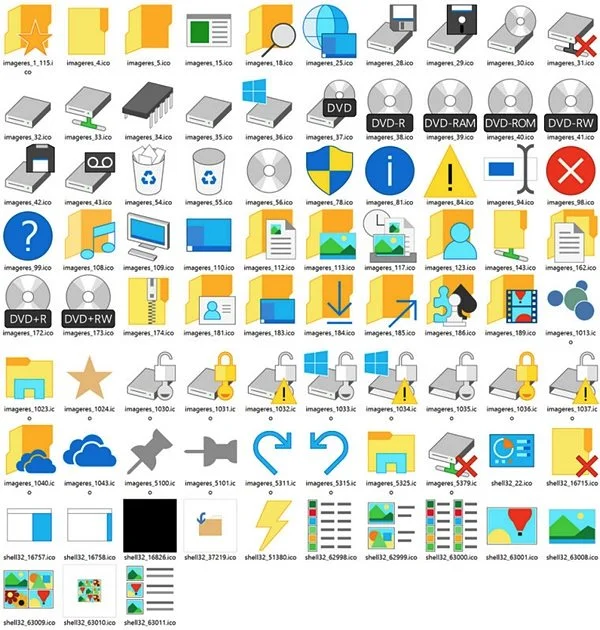 Win10预览版10036又有全新图标 | w