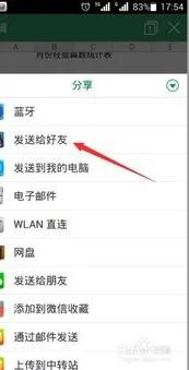 如何把手机WPS里的文档发送给好友