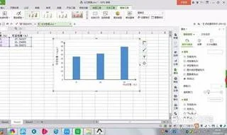 如何利用wps制作柱形图