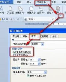 wps中设置奇偶页码 | wps到底要设