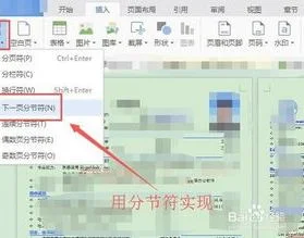 wps文档如何分不同页面布局