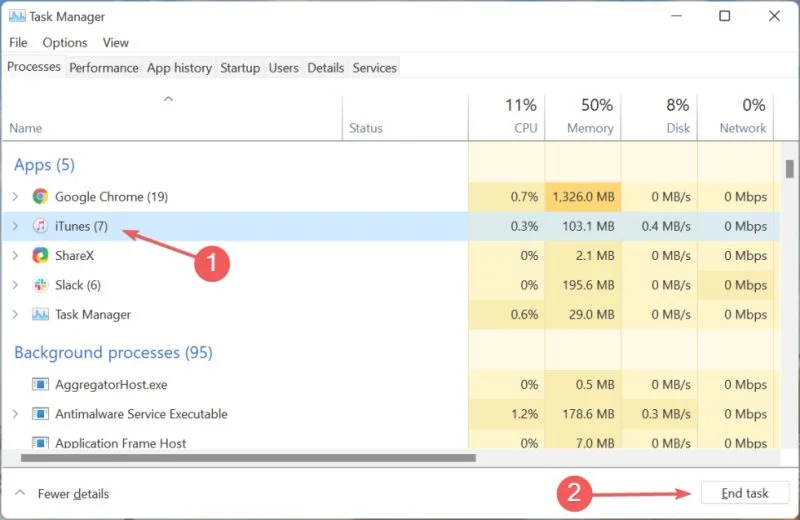 iTunes没办法在Win11系统中打开怎