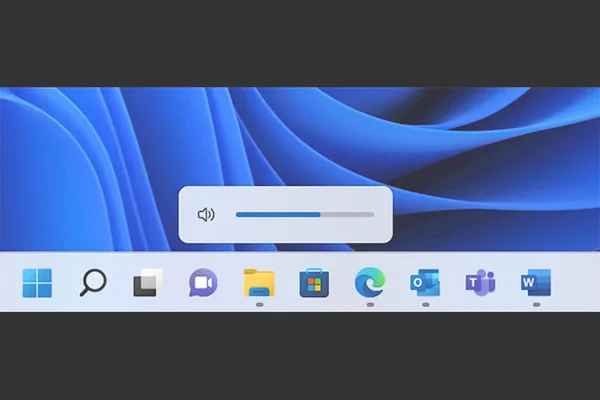 Win11将上线音量指示器