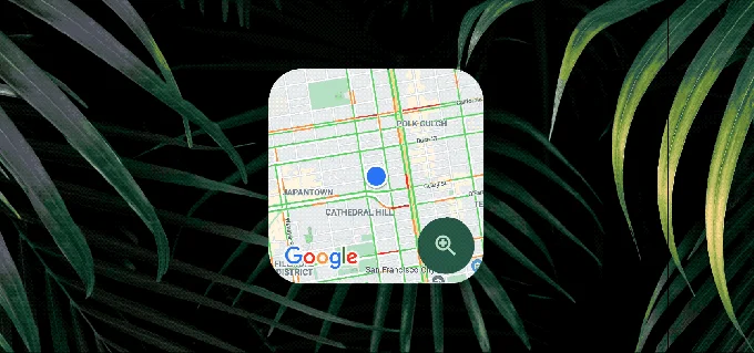Google地图新增Android小部件 可以显示周围实时交通情况