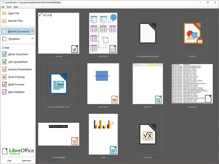 LibreOffice 7.4第一个测试版现已推出 性能得到改善并支持WebP