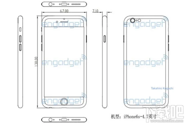 iphone5s设计图