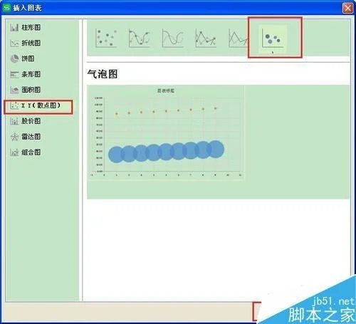 用wps如何xy散点图