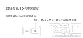 魅蓝手机sim卡、sd卡安装教程